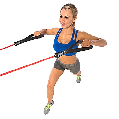 GoFit 30 lb. Resistance Tube with Handles in Blue. View a larger version of this product image.