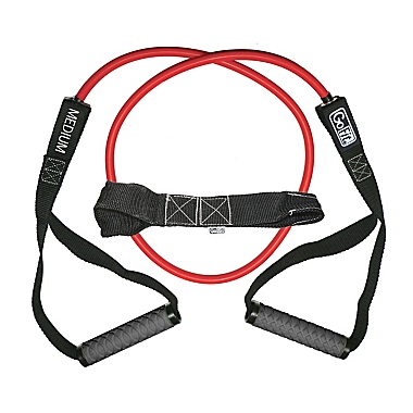 GoFit 30 lb. Resistance Tube with Handles in Blue. View a larger version of this product image.