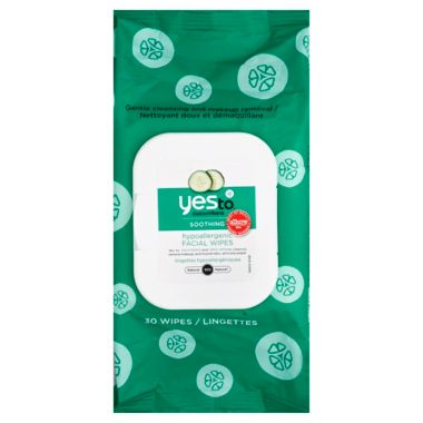 Yes To&reg; Cucumbers 30-Count Facial Wipes. View a larger version of this product image.