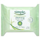 Alternate image 0 for Simple&reg; 25-Count Cleansing Facial Wipes
