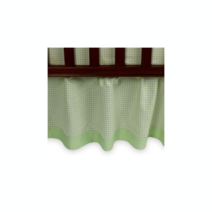 Tadpoles Green Bed Skirt Buybuy Baby