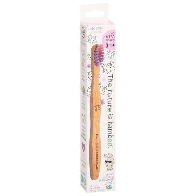 TFIB Kids Unicorn Bamboo Toothbrush