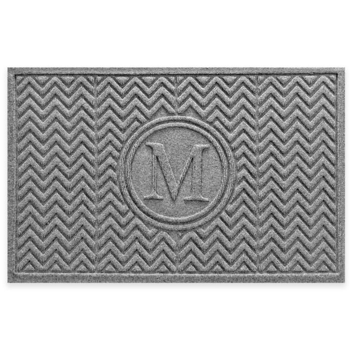 Weather Guard™ Chevron 23Inch x 36Inch Door Mat Bed Bath & Beyond