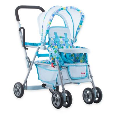 blue toy stroller