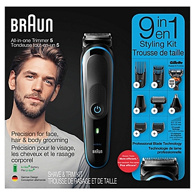 Braun 9-in-1 Beard Trimmer. View a larger version of this product image.