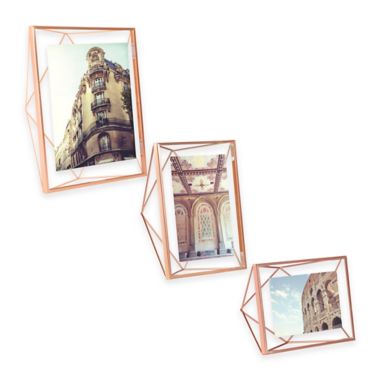 Umbra® Prisma Photo Frame in Copper | Bed Bath & Beyond