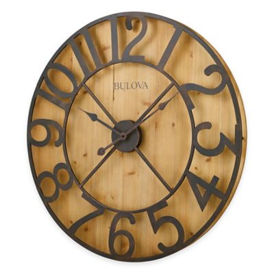 Bulova Silhouette 18-Inch Wall Clock