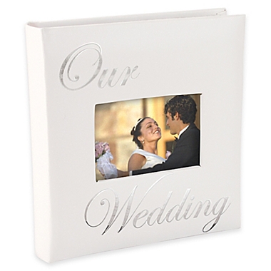 Malden&reg; 160-Photo &quot;Our Wedding&quot; Album in White. View a larger version of this product image.