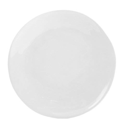 Alternate image 1 for Artisanal Kitchen Supply® Curve Dinner Plate in White