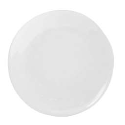 Artisanal Kitchen Supply® Curve Dinner Plate in White