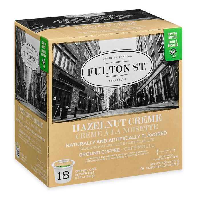 18Count Fulton St.™ Hazelnut Creme RealCup® Coffee for Single Serve