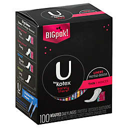 Kotex U 100-Count Barely There Liners