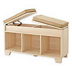 Alternate image 0 for Real Simple&reg; 3-Cube Split-Top Storage Bench in Natural