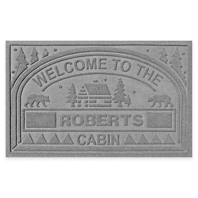 Weather Guard™ to the Cabin" 23Inch x 36Inch Door Mat Bed