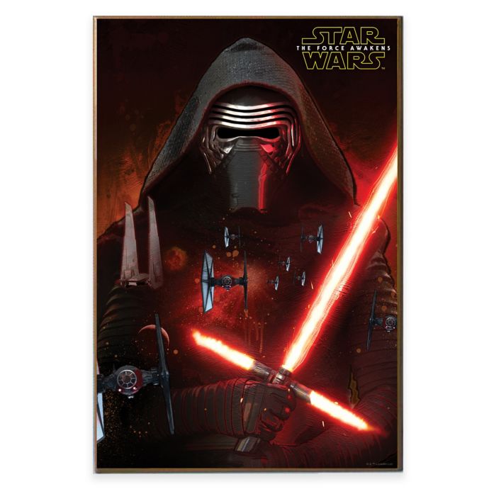 Star Wars™ Episode VII Kylo Ren Poster Wall Décor Plaque