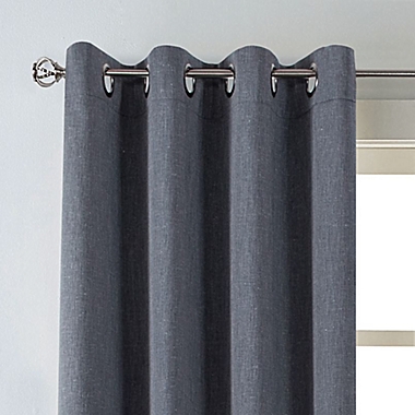 Bee &amp; Willow&trade; Hadley 84-Inch 100% Blackout Curtain Panel in Indigo (Single). View a larger version of this product image.