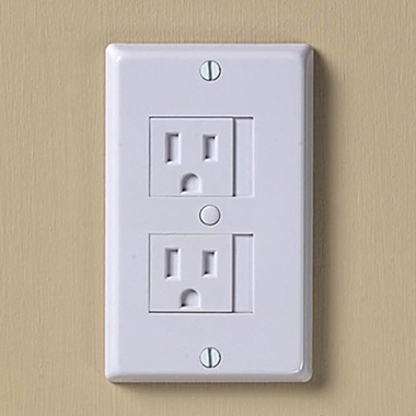 KidCo&reg; Universal White Outlet Cover (Pack of 3). View a larger version of this product image.