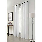 Alternate image 0 for Thermalogic&reg; Weathermate 84-Inch Double-Width Grommet Curtain Panels in White (Set of 2)