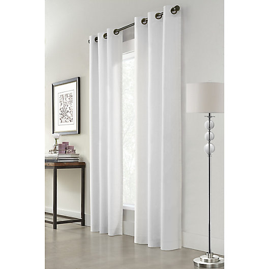 Grommet Top Window Curtain Panels, Do Curtains Need To Be Double Width Or