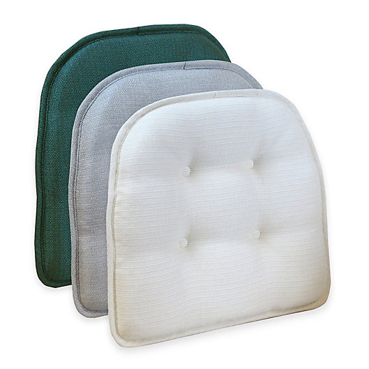 Alternate image 1 for Klear Vu Tufted Omega Gripper® Chair Pad