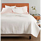 Alternate image 0 for Nestwell&trade; Stripe Texture 3-Piece King Quilt Set in Coconut Milk