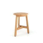 Alternate image 0 for Haven&trade; Round Teak Bathroom Seat in Natural