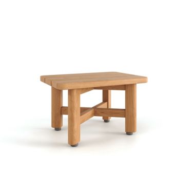 Haven&trade; Teak Shave Stool in Natural. View a larger version of this product image.