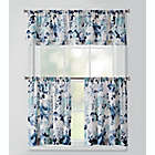 Alternate image 3 for Bee &amp; Willow&trade; Vintage Rose 36-Inch Rod Pocket Window Curtain Tier Pair in Blue