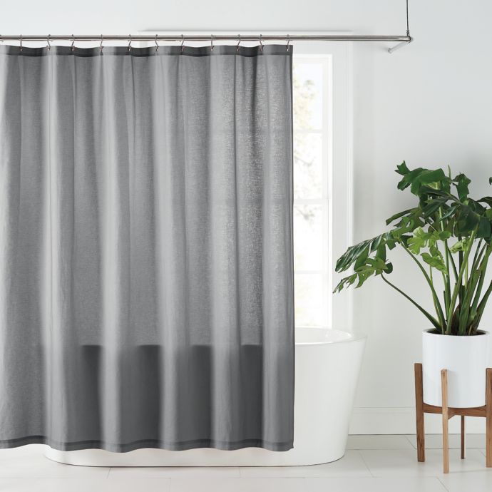 tall shower curtain size