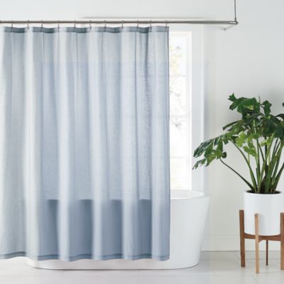 Shower Curtains Bed Bath Beyond, Max Studio Shower Curtain Blues