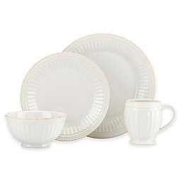 Lenox® French Perle Groove 4-Piece Place Setting in White