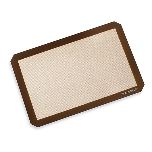 Alternate image 1 for Real Simple® Professional Silicone Baking Mat in Brown