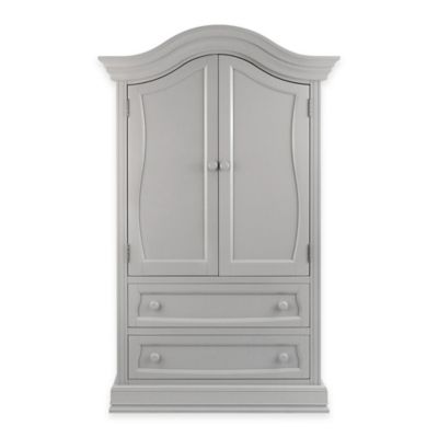 grey armoire for nursery