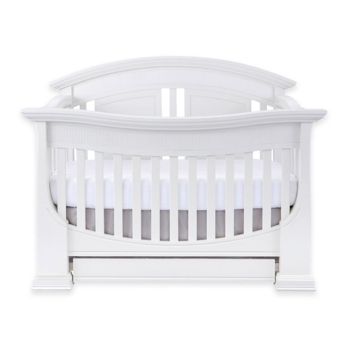 Baby Appleseed Chelmsford 4 In 1 Convertible Crib In Pure