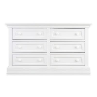 white baby dresser