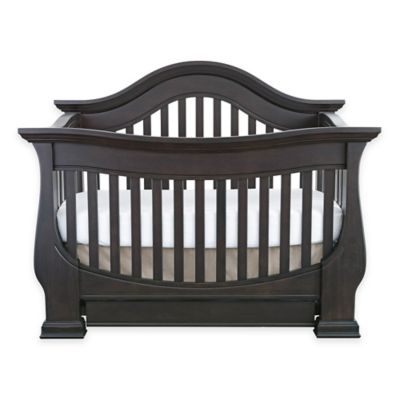 baby appleseed davenport full size bed rails in slate