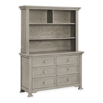 kingsley brunswick crib ash grey