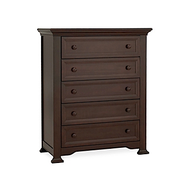 Kingsley Brunswick 5-Drawer Chest in Espresso. View a larger version of this product image.