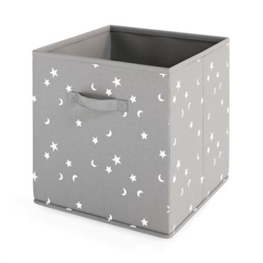 mighty goods&trade; 4-Pack Star & Moon Print Foldable Storage Bins. View a larger version of this product image.