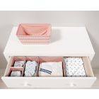 Alternate image 1 for mighty goods&trade; 5-Piece Drawer Bins in Pink Blossom