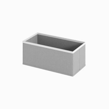 mighty goods&trade; 5-Piece Drawer Bins in Formal Grey. View a larger version of this product image.