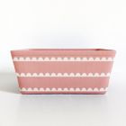 Alternate image 3 for mighty goods&trade; Small Scalloped Striped Print Caddy