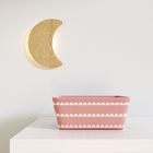 Alternate image 1 for mighty goods&trade; Small Scalloped Striped Print Caddy