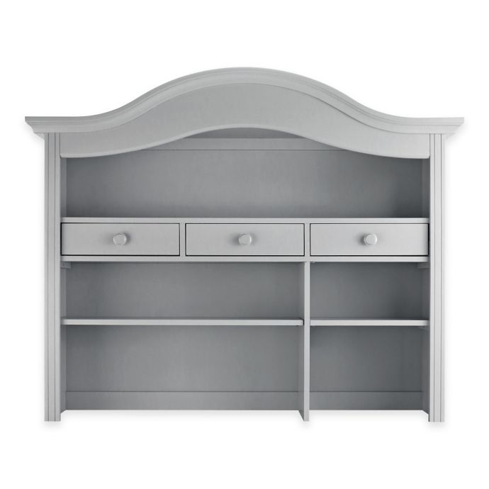 Baby Appleseed Hutch And Bookcase In Moon Grey Buybuy Baby