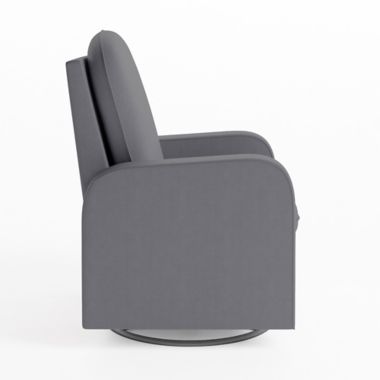Upholstered Glider by M Design Village Curated for mighty goods&trade; in Dark Grey. View a larger version of this product image.