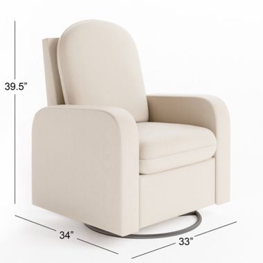 Upholstered Glider by M Design Village Curated for mighty goods&trade;. View a larger version of this product image.