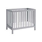 Alternate image 0 for 4-in-1 Mini Crib w/ Mattress by M Design Village Curated for mighty goods&trade; in Grey