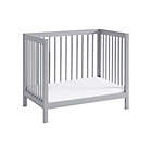 Alternate image 2 for 4-in-1 Mini Crib w/ Mattress by M Design Village Curated for mighty goods&trade; in Grey