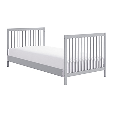 4-in-1 Mini Crib w/ Mattress by M Design Village Curated for mighty goods&trade; in Grey. View a larger version of this product image.