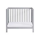 Alternate image 6 for 4-in-1 Mini Crib w/ Mattress by M Design Village Curated for mighty goods&trade; in Grey